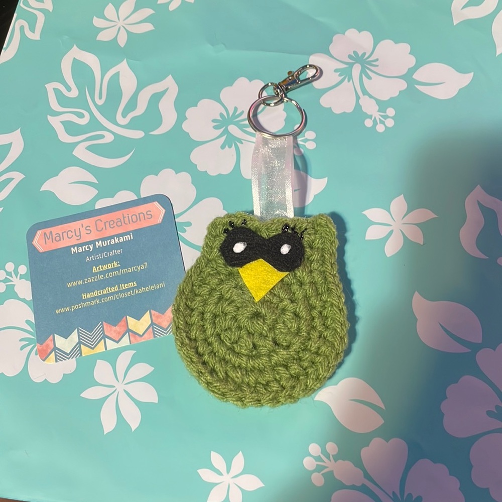 Owl 🦉 keychain, handcrafted with Love ❤️.